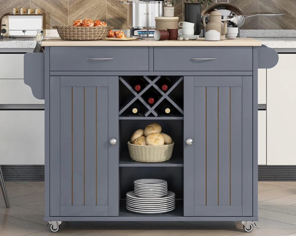 kitchen carts with wheels