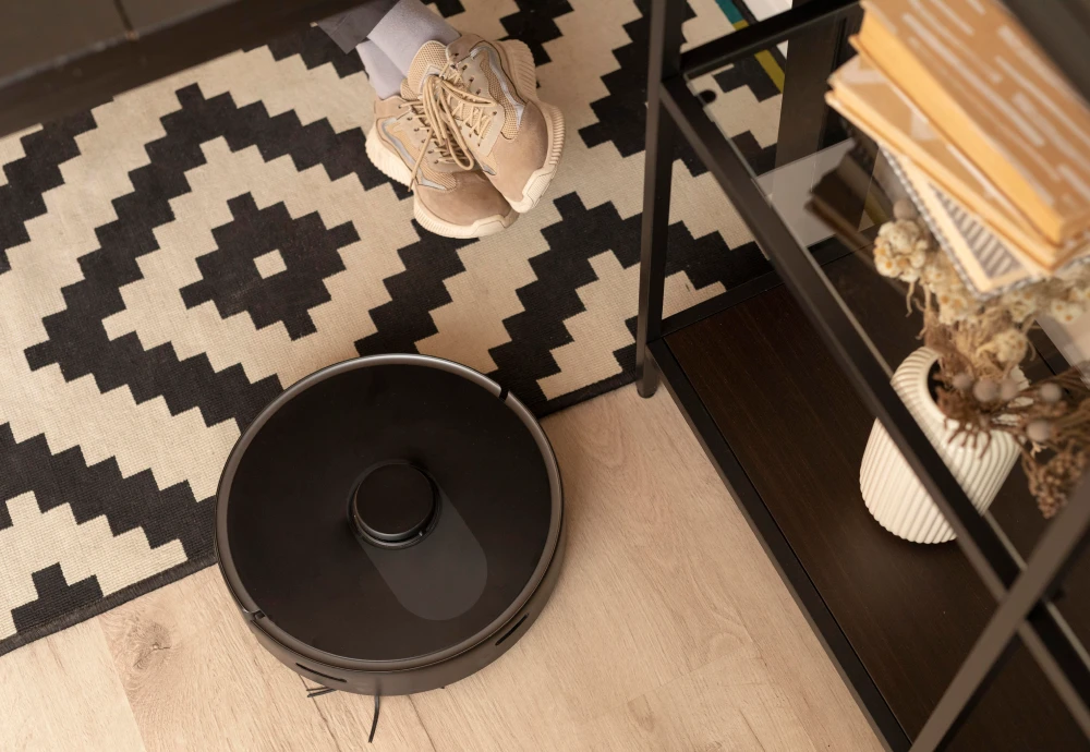 self cleaning vacuum and mop robot